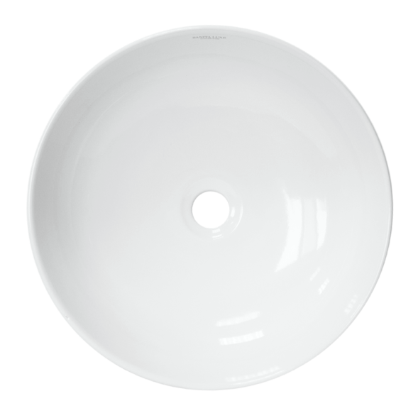 Раковина Sanita Luxe Best Slim, накладная, белая (BST40SLWB01S)