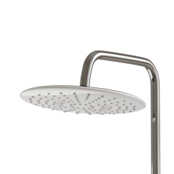 Душевая система 35к MIXLINE ML2415 излив лейка 3 позиции +лейка "Тропический душ" ХРОМ/БЕЛЫЙ - ML2415