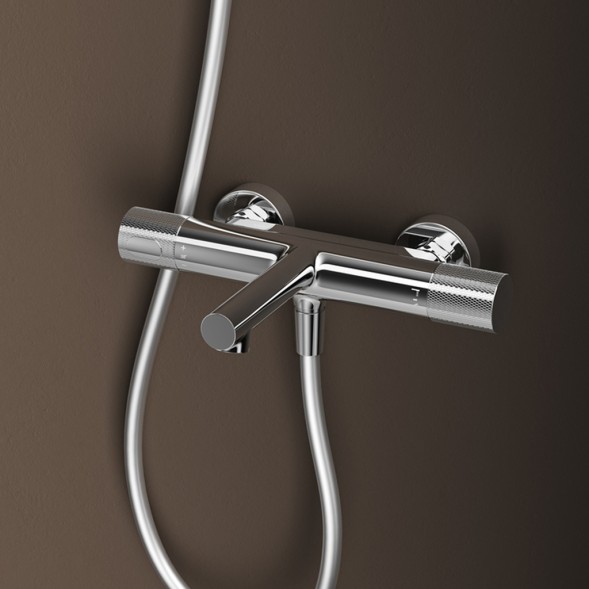 Смеситель для ванны термостат IDDIS DUNSB02i74WA &amp;quot;Duna&amp;quot; без душ. аксессуаров, ХРОМ - DUNSB02i74WA 