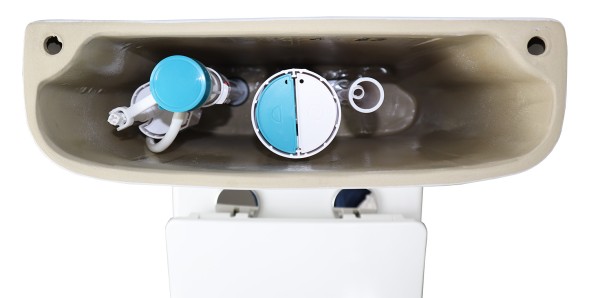 Унитаз-моноблок AZARIO Sente 375х665x785 напольный, безободковый, горизонтальный слив, сиденье дюропласт микролифт (AZ-8614)