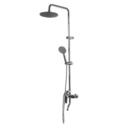 Душевая система 40к ML2416 излив лейка 3 позиции +лейка &amp;quot;Тропический душ&amp;quot; ХРОМ - ML2416 