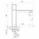 Смеситель для раковины 26k MIXLINE ML27-04 &amp;quot;Primo&amp;quot; - ML27-04 