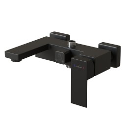 Душевая система 35к MIXLINE ML2417 излив лейка 3 позиции +лейка "Тропический душ" ЧЕРНЫЙ - ML2417