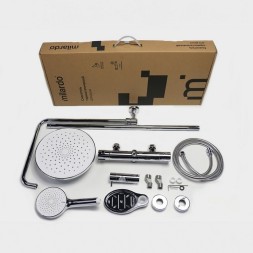 Душевая система термостат Milardo ILSSBTHM89 &amp;quot;Ideal Spa&amp;quot; лейка &amp;quot;Тропический душ&amp;quot; ХРОМ - ILSSBTHM89 