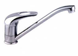 Смеситель для кухни 40к L4202-В Ledeme с отв, силумин - L4202-B 