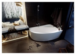 Ванна акриловая AZARIO Лаура асимметричная 170*110 см левая (AV.0052170)