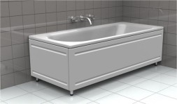 Ванна стальная Kaldewei Eurowa, Mod.312, размер 1700х700х390 мм, цвет alpine white, без ножек