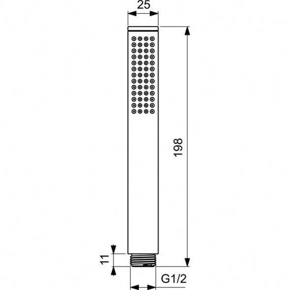 Душевой комплект Ideal Standard Cerafine 6 в 1, хром (BD192AA)