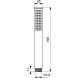 Душевой комплект Ideal Standard Cerafine 6 в 1, хром (BD192AA)