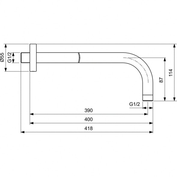 Душевой комплект Ideal Standard Cerafine 6 в 1, хром (BD192AA)