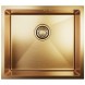 Мойка подст.монтаж 50х44 (3,0) вып 3 1/2  MIXLINE PRO 20см с сифоном (бронза) - 548571 