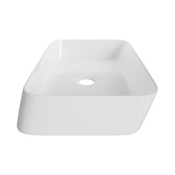 Раковина накладная на столешницу WAVE City 550*390*120 ш*г*в без перелива,белый,прямоуг - 552551