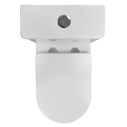 Унитаз-моноблок AZARIO Terni 670x350x760 горизонтальный слив, быстросъемное сиденье микролифт (AZ-8618)