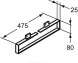 Полотенцедержатель Ideal Standard Adapto хром (U8615AA)