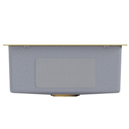 Мойка подст.монтаж 50х44 (3,0) вып 3 1/2 MIXLINE PRO 20см с сифоном (золото) - 548570