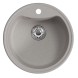 Мойкa ML-GM09 КОМФОРТ круглая, серая (310), 510 мм (глуб. чаши 190) - 00-00009280 