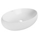 Раковина накладная на столешницу WAVE Comfort 600*400*150 ш*г*в без перелива,белый,овал - 552546 