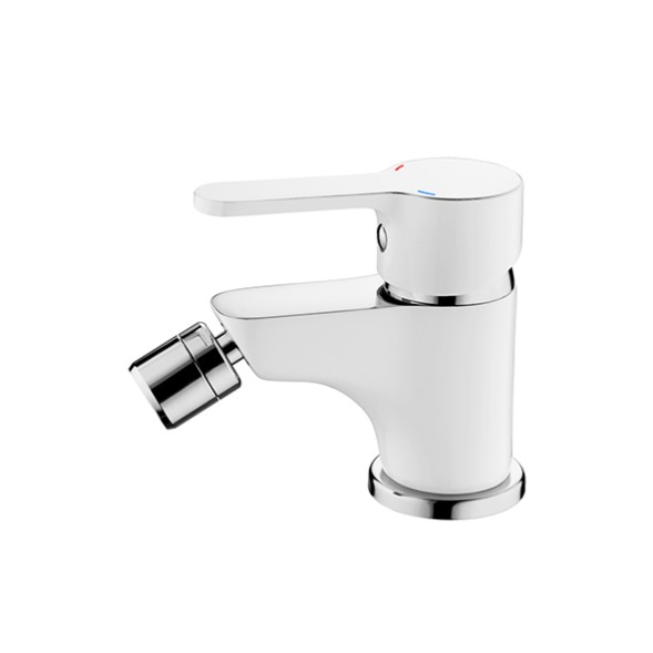 Смеситель для биде 35к L5003W Ledeme  БЕЛЫЙ+ хром, латунь - L5003W 