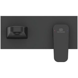 Смеситель для раковины Ideal Standard CERAPLAN встраиваемый, черный матовый (BD244XG)