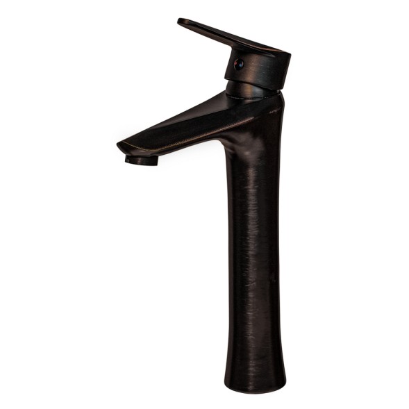 Смеситель для раковины 35к ПРОФСАН ПСМ-301-6 &amp;quot;STEEL BLACK&amp;quot; высокий, литой ЧЕРНЫЙ-БРОНЗА - PSM-301-6 