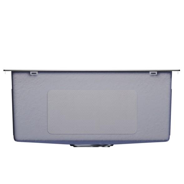 Мойка подст.монтаж 45х45 (3,0) вып 3 1/2  MIXLINE PRO 20см с сифоном (сатин) - 547225 