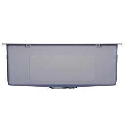 Мойка подст.монтаж 50х44 (3,0) вып 3 1/2 MIXLINE PRO 20см с сифоном (сатин) - 548568