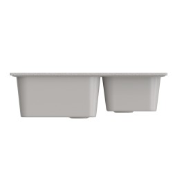 Мойка ML-GMS13 СТАНДАРТ двухчашевая, светло-серый (310), 767*502*190мм - 00-00003522