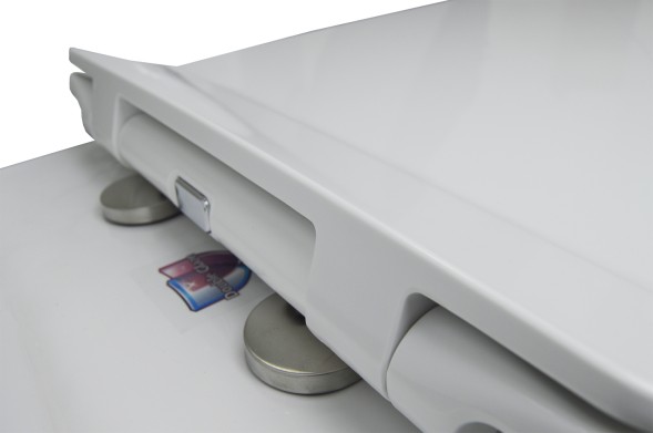 Унитаз-компакт Creo Ceramique TOURS 370х700х790 напольный, с тонкой крышкой и быстросъемным сиденьем микролифт (TO1003N+TO1002RS)