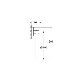 Кольцо для полотенец Grohe Essentials Хром (40365001)