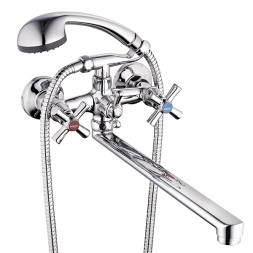 Смеситель для ванны и раковины 1/2 кер Glauf QFR7-C722 - QFR7-C722