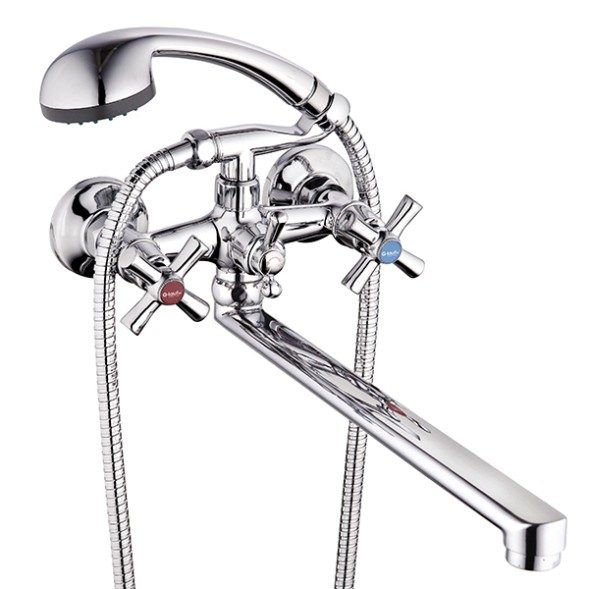 Смеситель для ванны и раковины 1/2 кер Glauf QFR7-C722 - QFR7-C722 