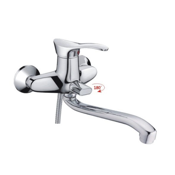 Смеситель для ванны и раковины 40к HB2201 HAIBA див корп L-нос - HB2201 