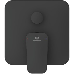 Смеситель для ванны Ideal Standard CERAPLAN встраиваемый, черный матовый (BD263XG)
