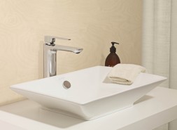 Смеситель для раковины - чаши Jacob Delafon Aleo+ с донным клапаном, хром (E72337-CP)