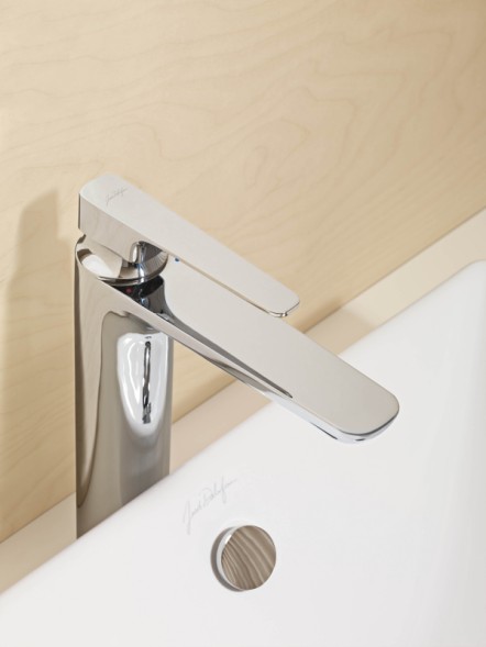 Смеситель для раковины - чаши Jacob Delafon Aleo+ с донным клапаном, хром (E72337-CP)