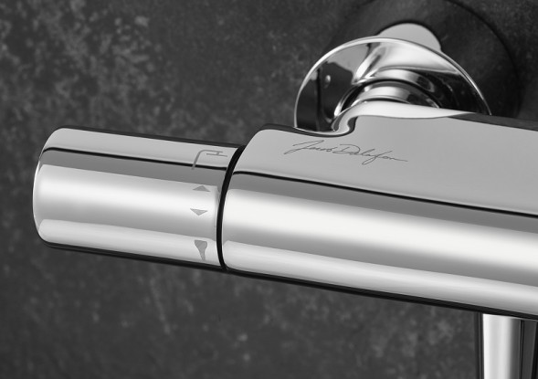 Душевая колонна Jacob Delafon Talan термостатический картридж, хром (E20642-CP)