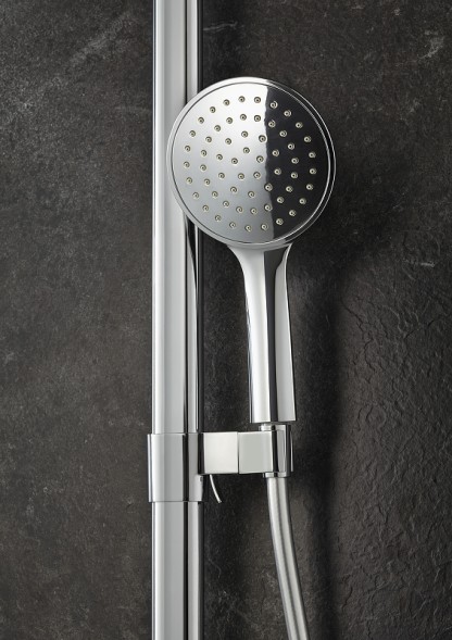 Душевая колонна Jacob Delafon Talan термостатический картридж, хром (E20642-CP)