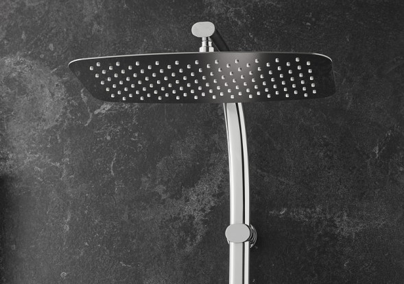 Душевая колонна Jacob Delafon Talan термостатический картридж, хром (E20642-CP)