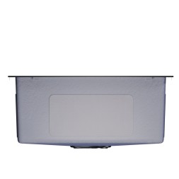 Мойка подст.монтаж 45х45 (3,0) вып 3 1/2 MIXLINE PRO 20см с сифоном (черный графит) - 547226