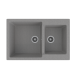 Мойка ML-GMS13 СТАНДАРТ двухчашевая, темно-серый (309), 767*502*190мм - 00-00003530 