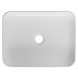 Раковина накладная на столешницу WAVE Quadro 500*390*140 ш*г*в без перелива,белый,прямоуг - 552548 