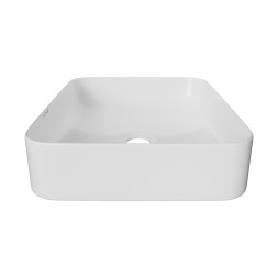 Раковина накладная на столешницу WAVE Quadro 500*390*140 ш*г*в без перелива,белый,прямоуг - 552548