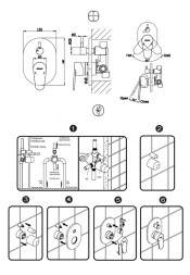 Смеситель для душа Bravat Eler 2-функц, Хром (FB848238CP-2-RUS)