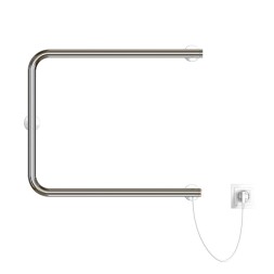 Полотенцесушитель электрический П 50x60 (кнопочный выкл, 153 Вт) ZOX - 541713 