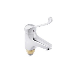 Смеситель для раковины 40к ПРОФСАН ПСМ-740-055 &amp;quot;МЕДИК&amp;quot; п/гайку, без подв. медиц. ХРОМ - PSM-740-055 