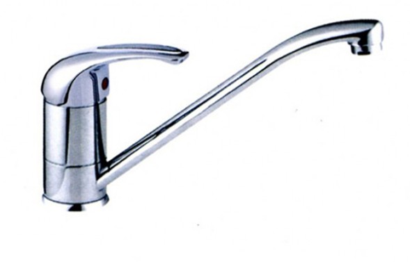 Смеситель для кухни 40к L4229-В Ledeme б/отв, силумин - L4229-B 