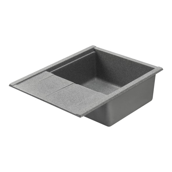 Кухонная мойка Aquaton Делия 65, серая (1A718632DE230)