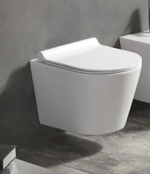 Сет AZARIO инсталляция + унитаз подвесной Nova с быстросъемным сиденьем микролифт (AZ-8010-1000+AZ-2217)