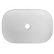 Раковина накладная на столешницу WAVE Slim 600*400*145 ш*г*в без перелива,белый,прямоуг - 552549 