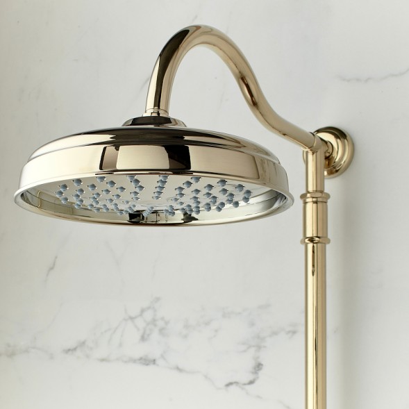 Душевая система Jacob Delafon Cleo 1889 золото глянцевое (E24311-BGG)